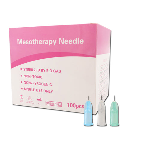 Disposable Mesotherapy Needle 18g 25g 27g 30g 31g 32g 34g Hypodermic Meso Needle Tool For Injection Filler