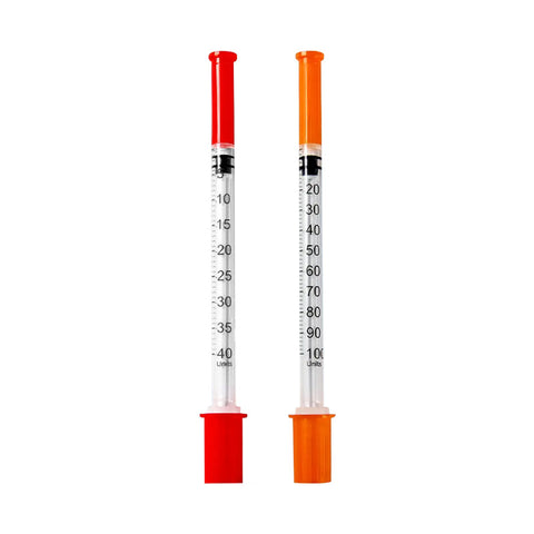 Top Quality Insulin Syringe 1ml Disposable PP Painless U-100 U-40