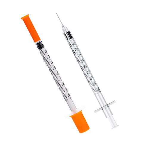 Top Quality Insulin Syringe 1ml Disposable PP Painless U-100 U-40