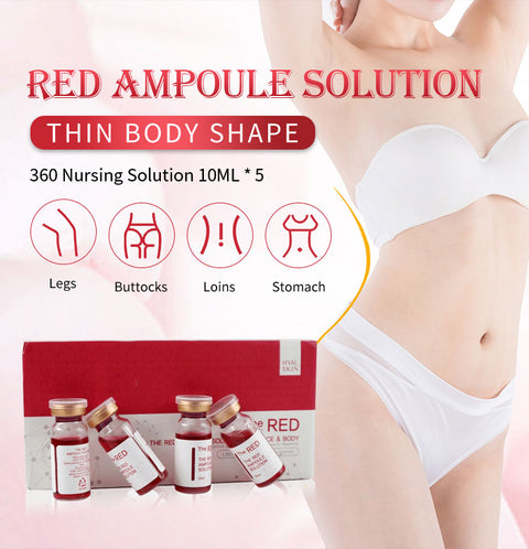 The Red Ampoule Solution for Fat Dissolving