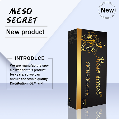 Meso Secret Skinbooster Filler Injectable Dermal Filler Skin Hydration Rejuvenation