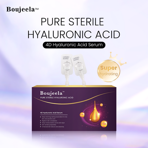 Popular Pure Sterile Hyaluronic Acid 4D Serum 10 vials/box