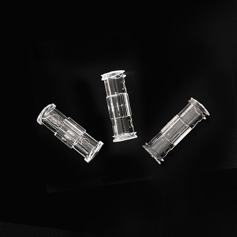 Luer Lock Connector to Syringe Female to Female Transparent Adapter Double Joints Coupler