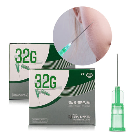 Disposable Mesotherapy Needle 18g 25g 27g 30g 31g 32g 34g Hypodermic Meso Needle Tool For Injection Filler