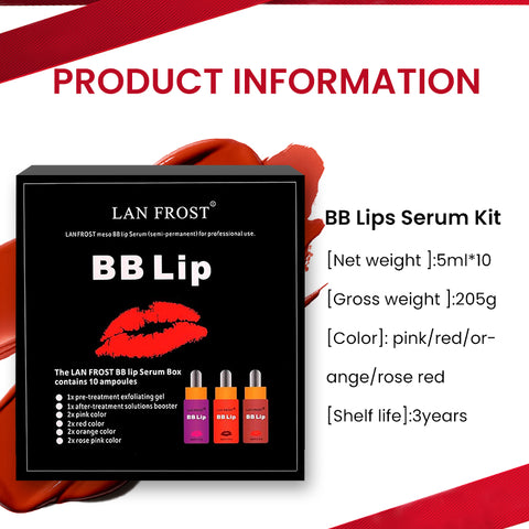 BB Lips Kit 4 Colour Lip Gloss Set Lip Coloring Moisturizing Plumping Lip Kit