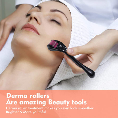 Derma Roller 540 Titanium Microneedling Roller for Home Use