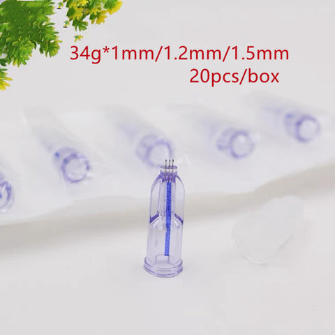 Crystal Multi Aguja 5 Pin 9 Pin 3 Pin Médico Microneedle Ajustable